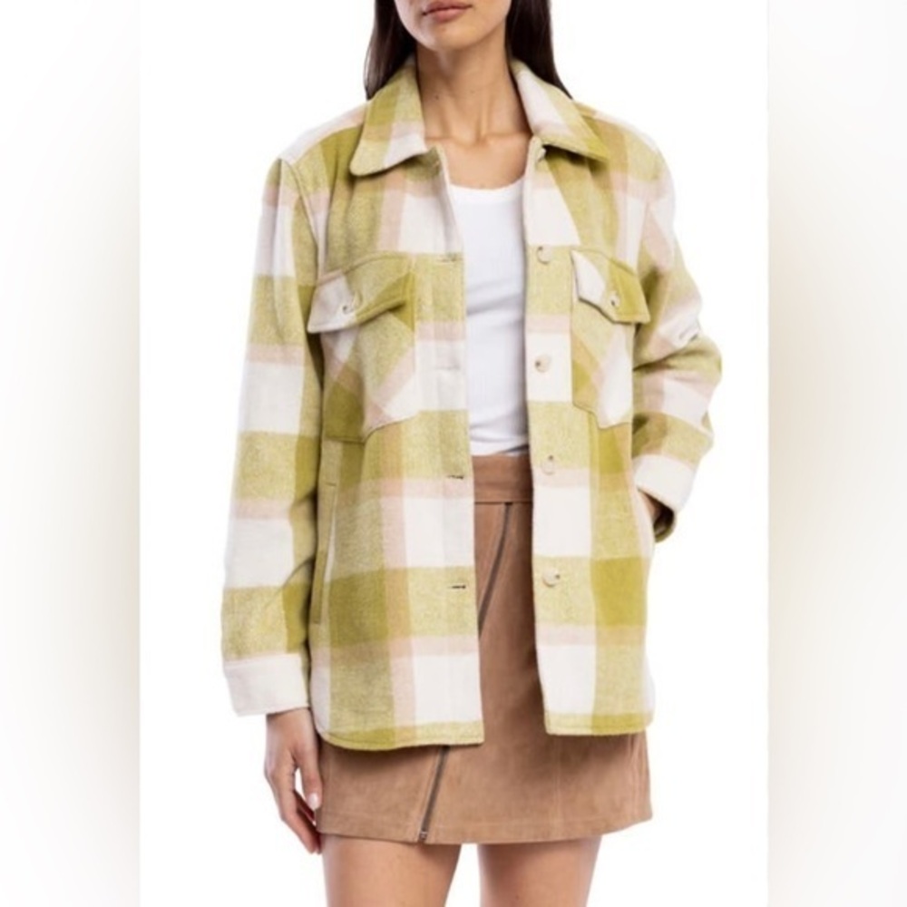 Plaid Utility Jacket